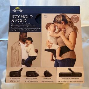 Itzy Ritzy “Hold & Fold” Black Hip Seat Carrier